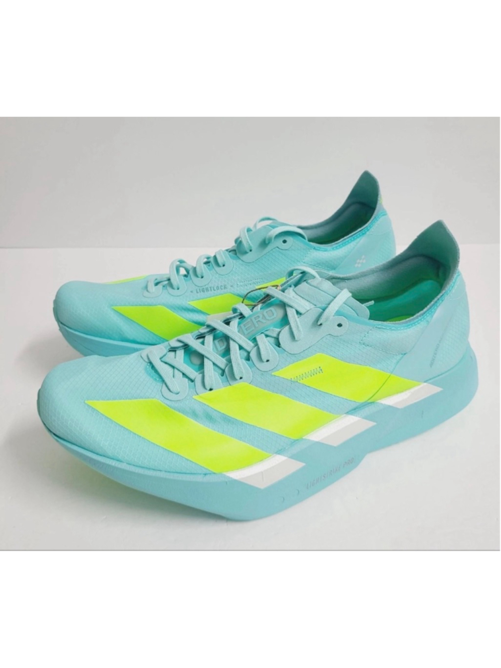Adidas Adizero Adios Pro 4 Running Shoes JR1251 Size 9.5 Flash Aqua #2
